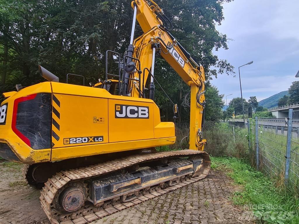 JCB 220X LC Paletli ekskavatörler
