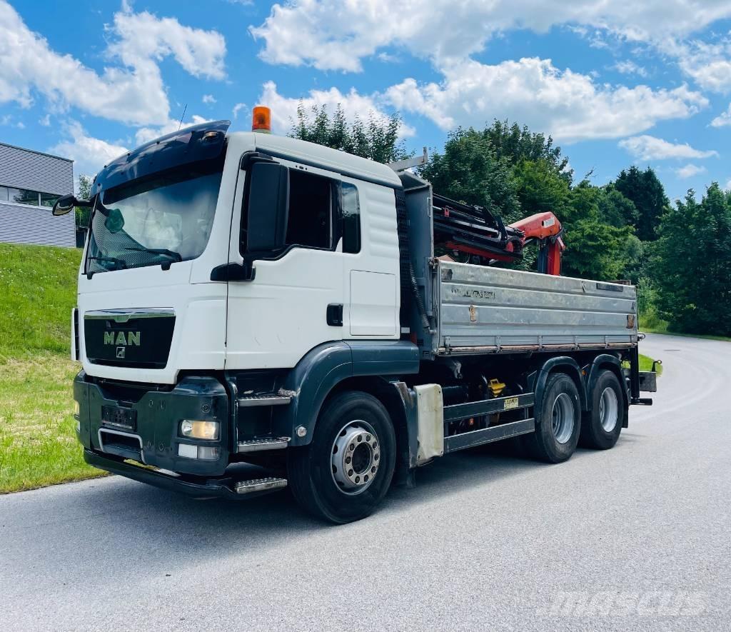 MAN TGS 26.440 Araç üzeri vinçler