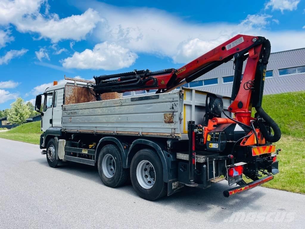 MAN TGS 26.440 Araç üzeri vinçler