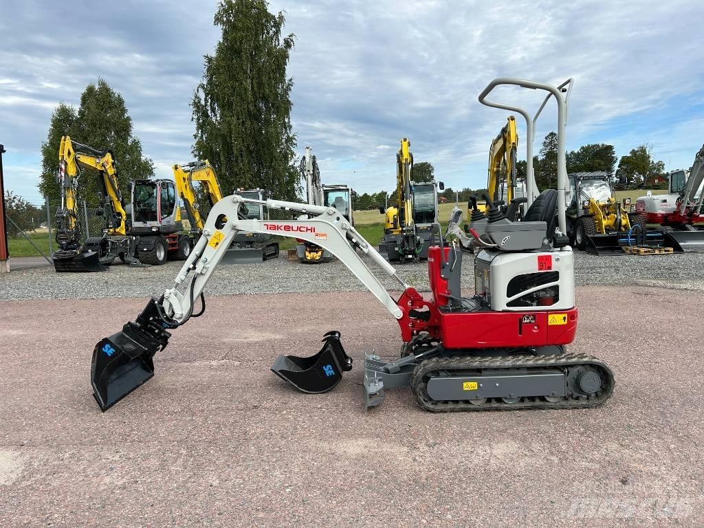 Takeuchi TB210R Mini ekskavatörler, 7 tona dek