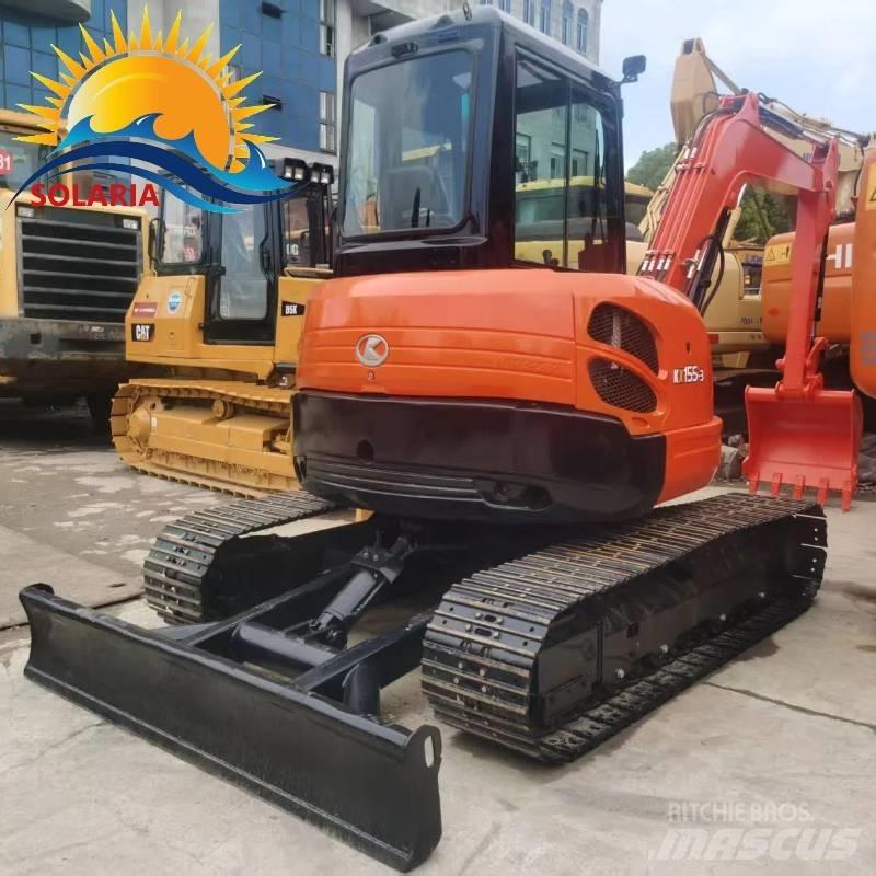 Kubota KX 155 Mini ekskavatörler, 7 tona dek