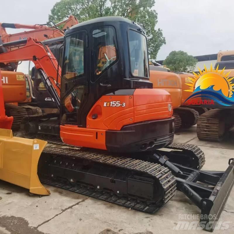 Kubota KX 155 Mini ekskavatörler, 7 tona dek