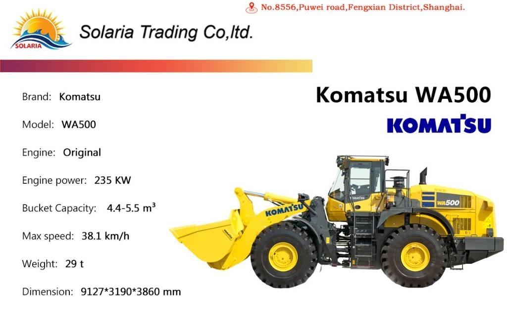 Komatsu WA 500 Tekerlekli yükleyiciler