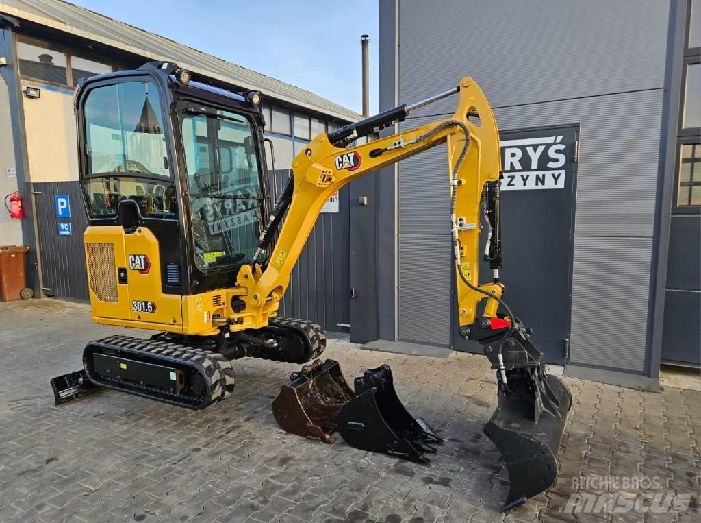 CAT 301.6 Mini ekskavatörler, 7 tona dek