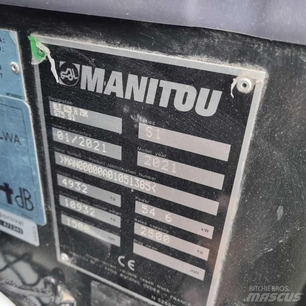 Manitou MLT 625-75 H Teleskopik yükleyiciler