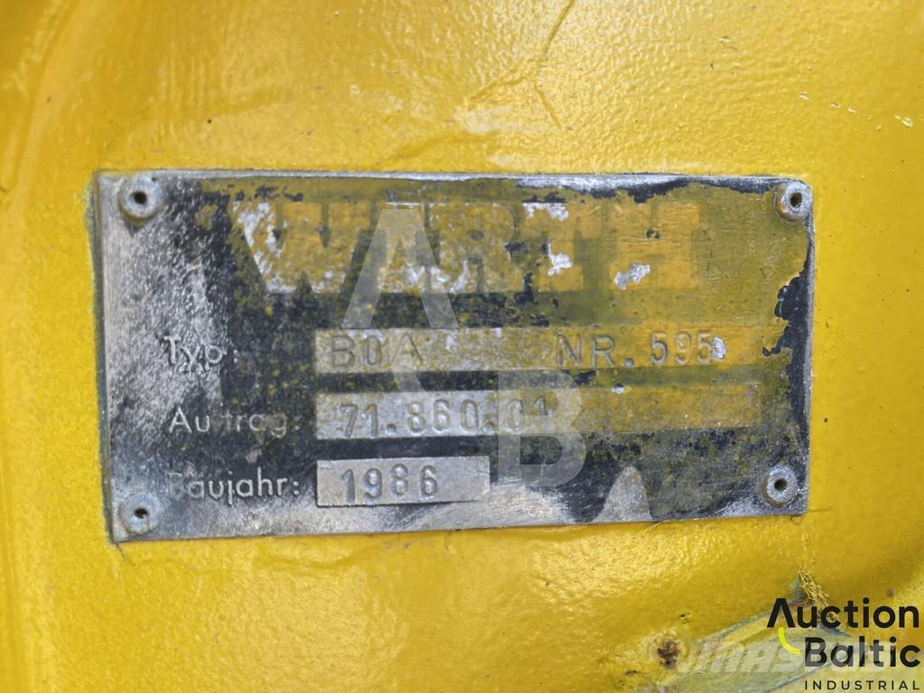 Wirth B0A NR.595 Sondaj makinalari