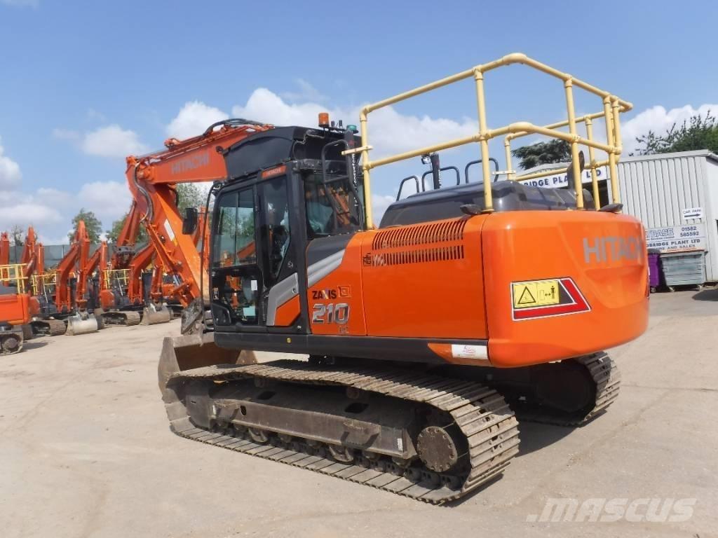 Hitachi ZX 210 LC-7 Paletli ekskavatörler