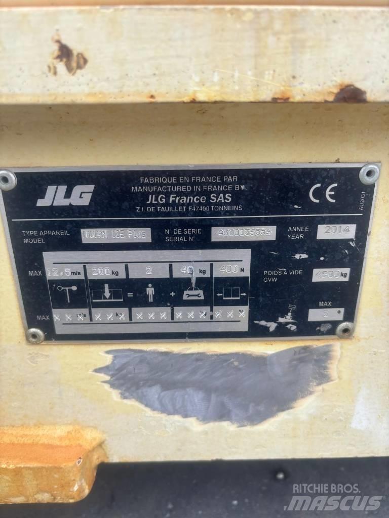 JLG Toucan 12 E Plus Körüklü personel platformları