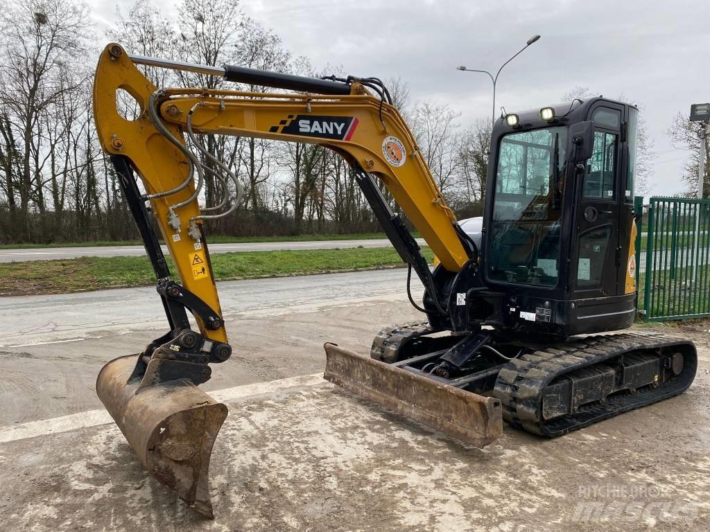 Sany SY 50 U Mini ekskavatörler, 7 tona dek