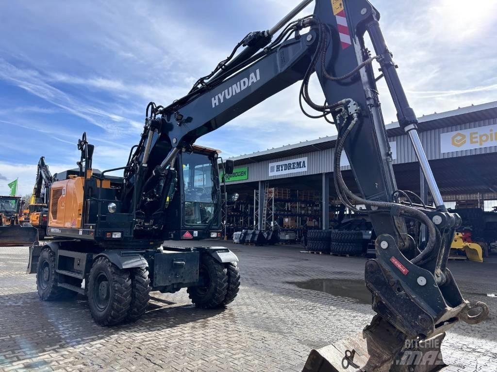 Hyundai HX 170ACR Lastik tekerli ekskavatörler