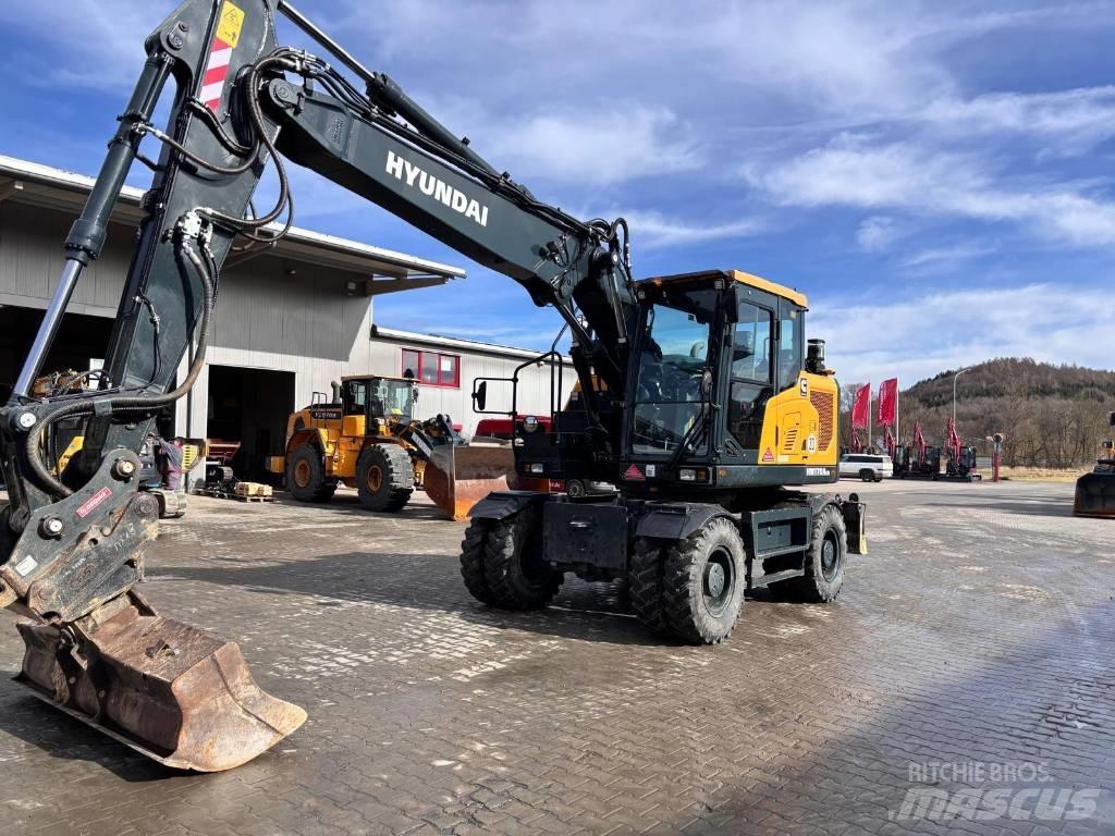 Hyundai HX 170ACR Lastik tekerli ekskavatörler
