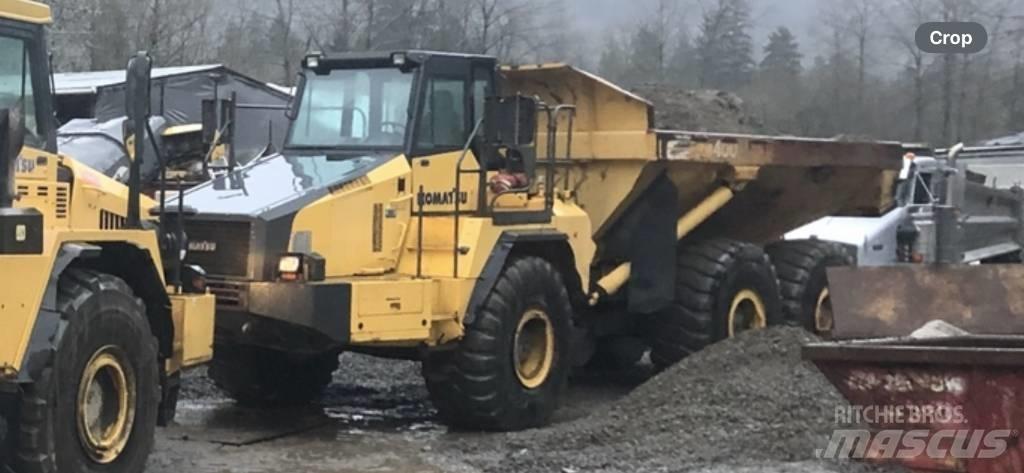 Komatsu HM 400-2 Belden kirma kaya kamyonu