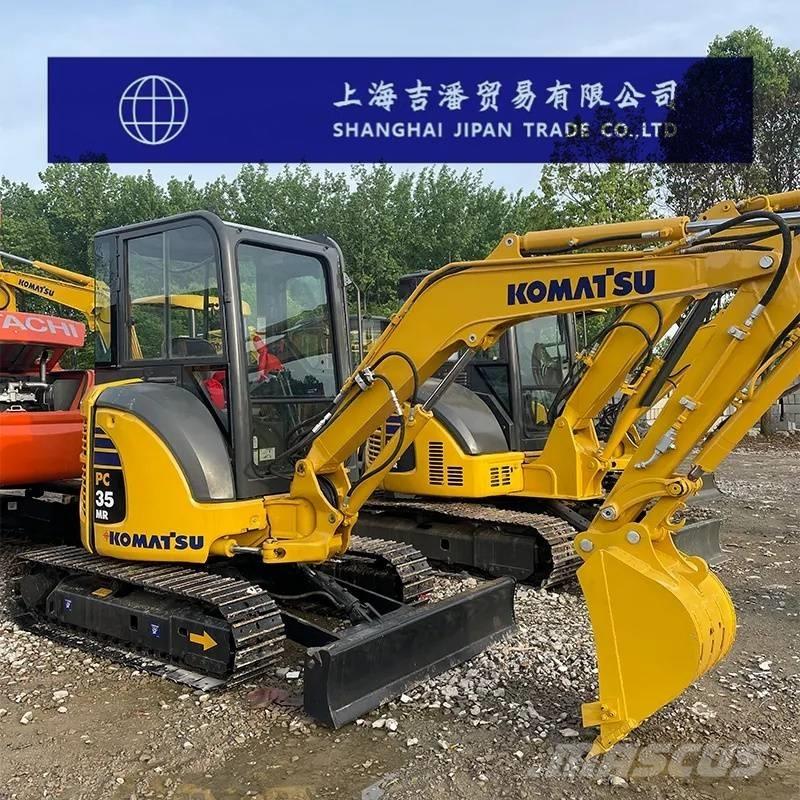 Komatsu PC 35 MR Mini ekskavatörler, 7 tona dek