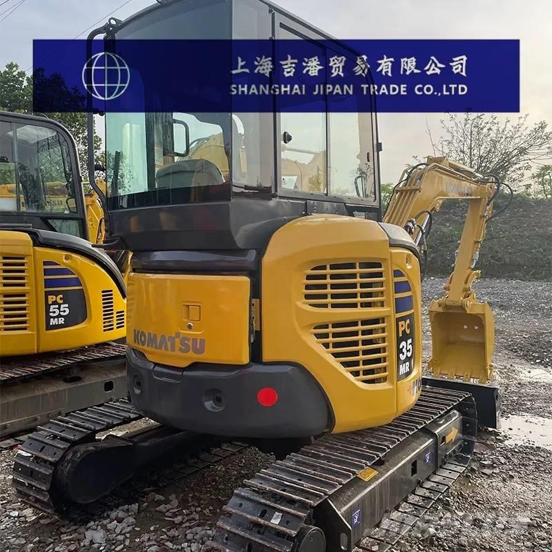 Komatsu PC 35 MR Mini ekskavatörler, 7 tona dek