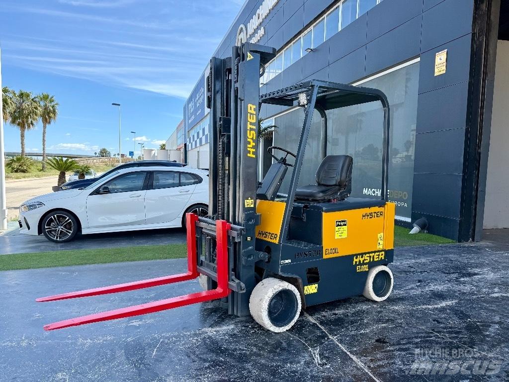 Hyster E3.00XL Elektrikli forkliftler