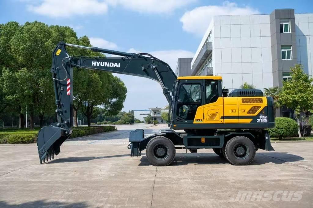 Hyundai HW 210 A Lastik tekerli ekskavatörler