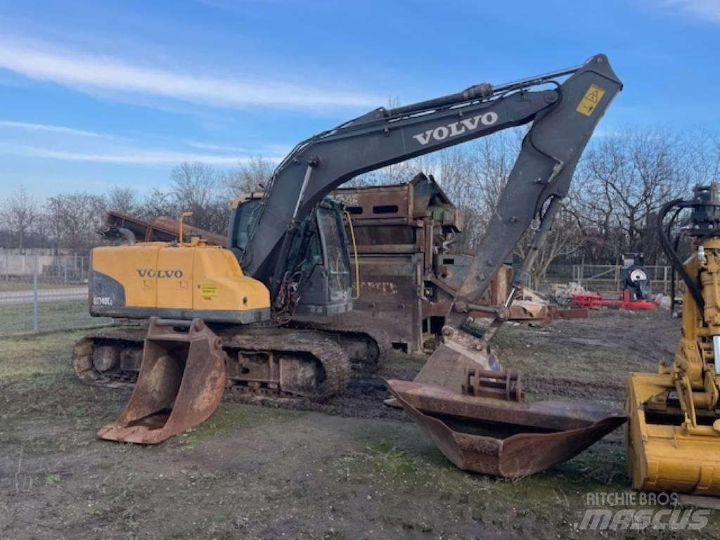 Volvo EC 140 C L Paletli ekskavatörler