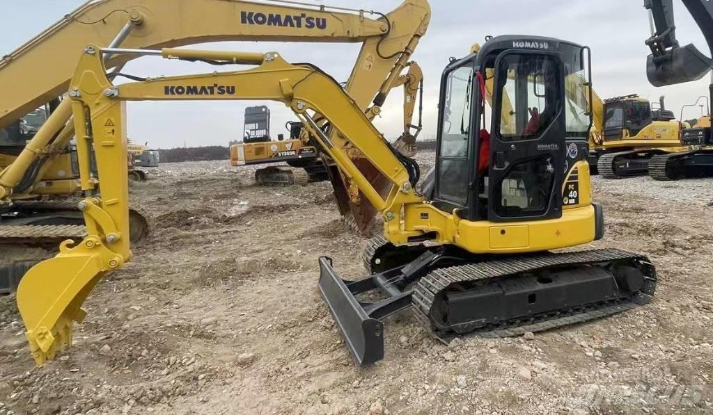 Komatsu PC 40MR Mini ekskavatörler, 7 tona dek