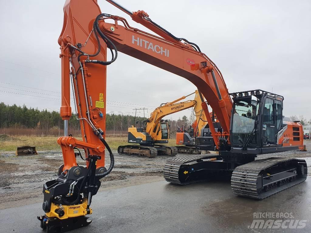 Hitachi ZX250LC-7 Paletli ekskavatörler