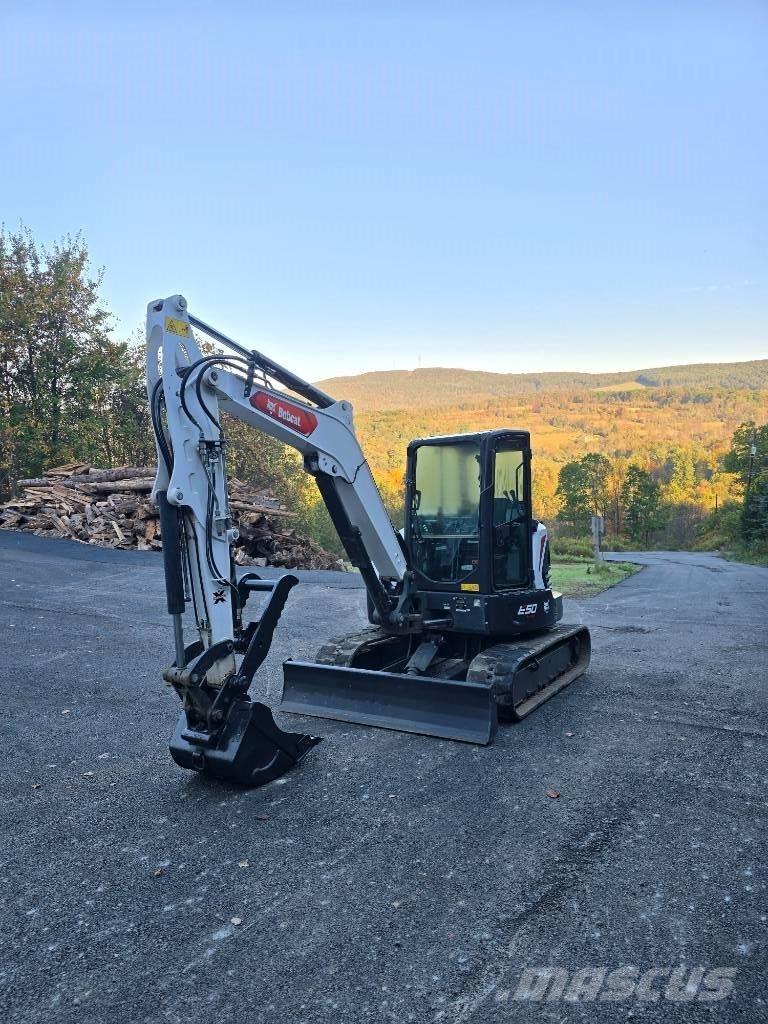 Bobcat E 50 Mini ekskavatörler, 7 tona dek
