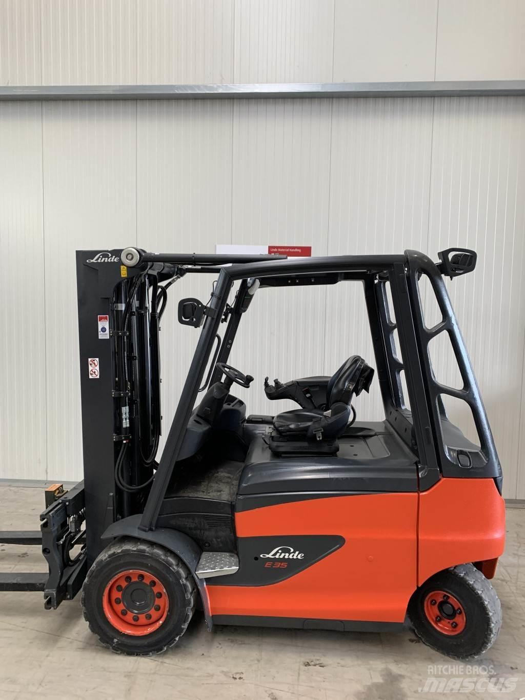Linde E35/600H Elektrikli forkliftler
