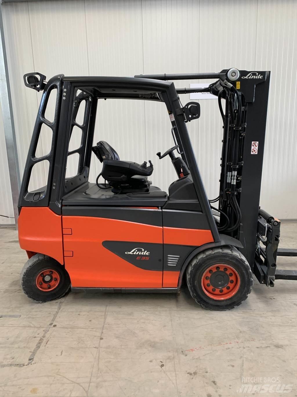 Linde E35/600H Elektrikli forkliftler