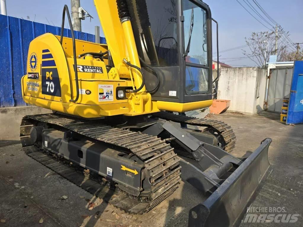 Komatsu PC 70 Mini ekskavatörler, 7 tona dek