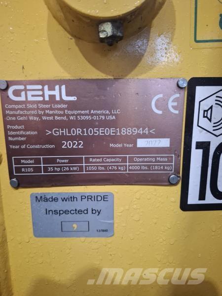 Gehl GELH R105 Skid steer loderler