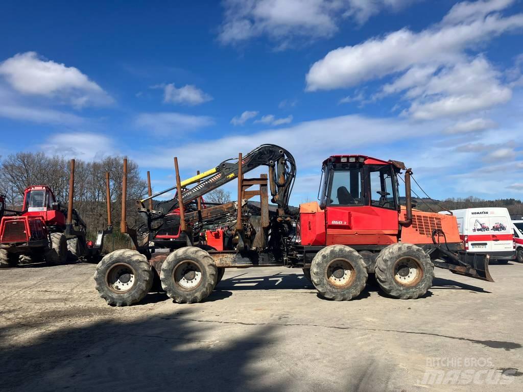 Valmet 860 Tomruk yükleyici traktörler