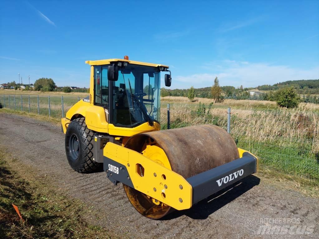 Volvo SD 115 B Tek tamburlu silindirler