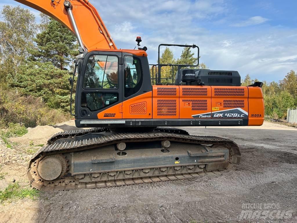Doosan DX 420 LC-7 Paletli ekskavatörler