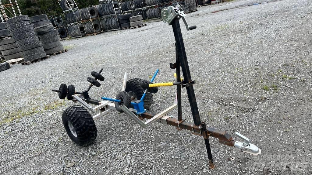  Båtvagn Fyrhjuling Diger römorklar