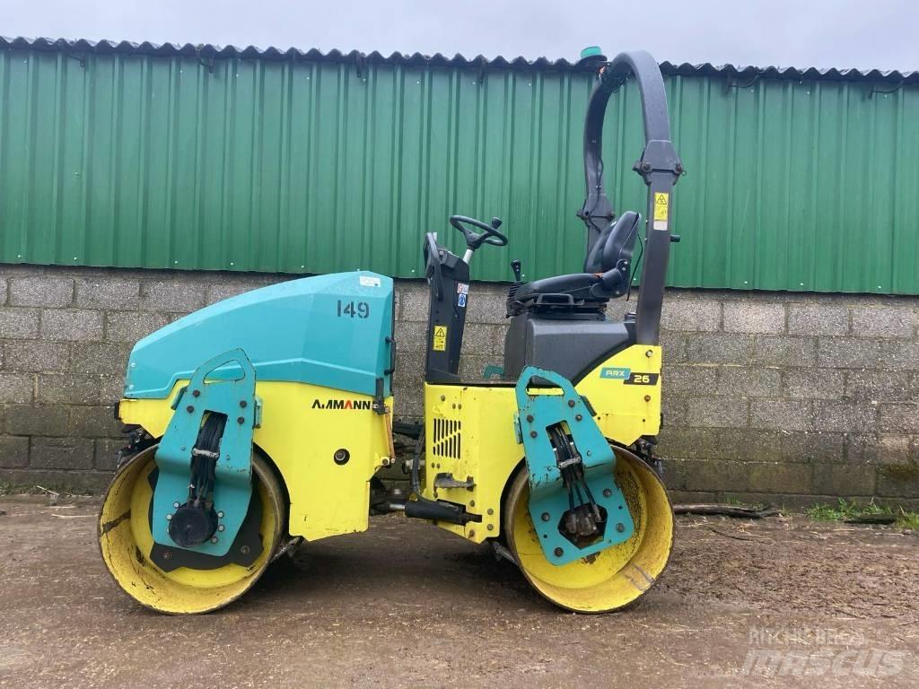 Ammann ARX 26K Çift tamburlu silindirler