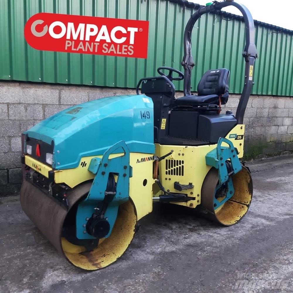 Ammann ARX 26K Çift tamburlu silindirler