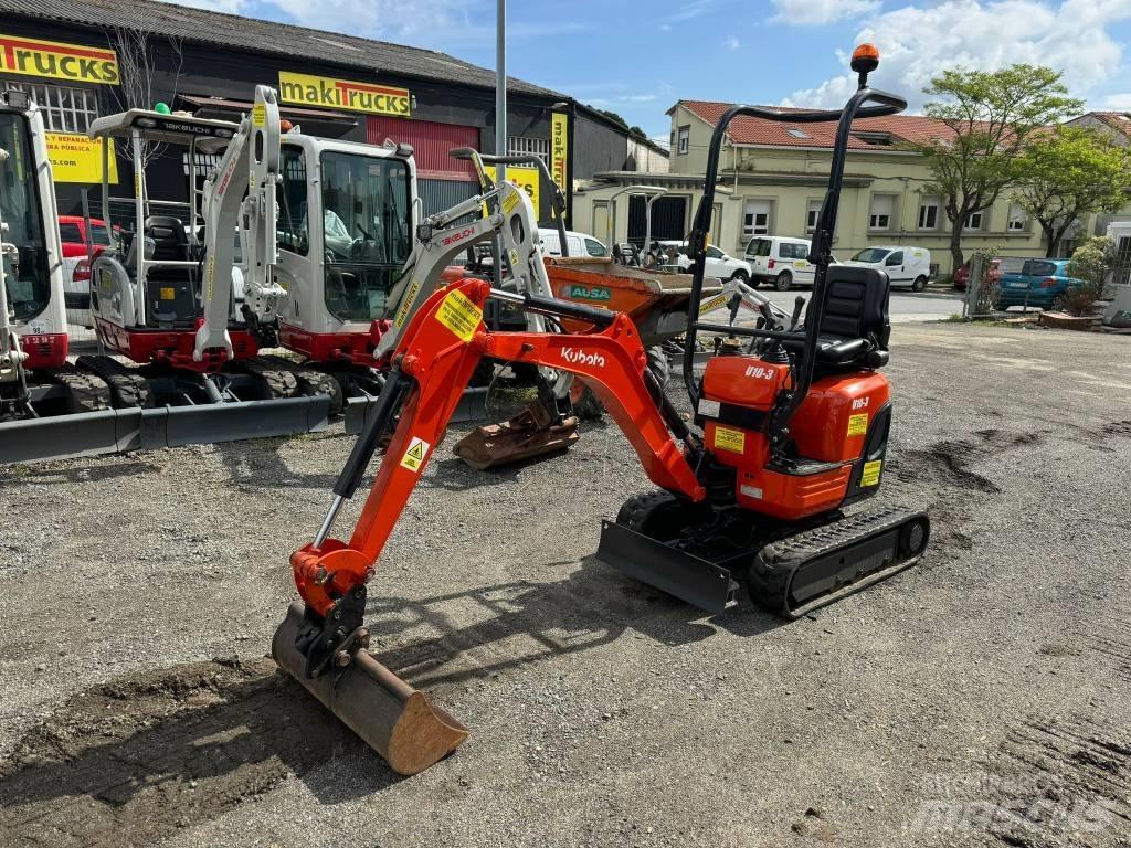 Kubota U 10-3 Mini ekskavatörler, 7 tona dek