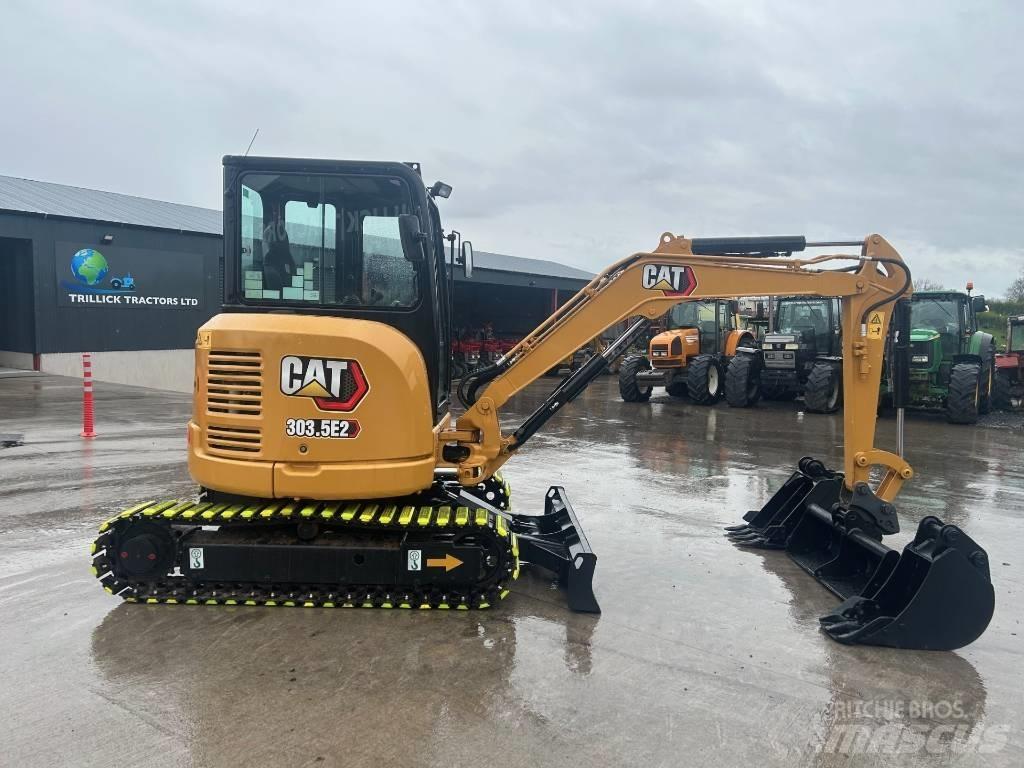 CAT 303.5 E CR Mini ekskavatörler, 7 tona dek