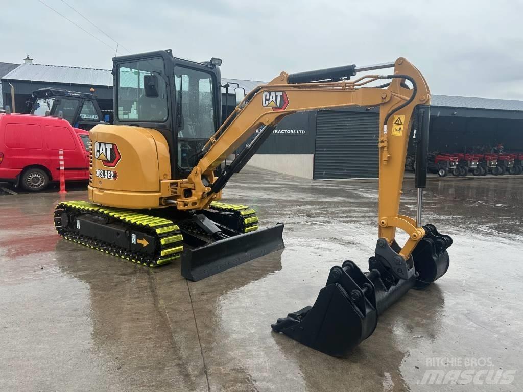 CAT 303.5 E CR Mini ekskavatörler, 7 tona dek