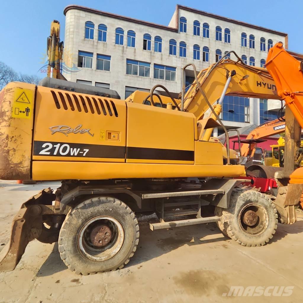 Hyundai Robex 210W-7 Lastik tekerli ekskavatörler
