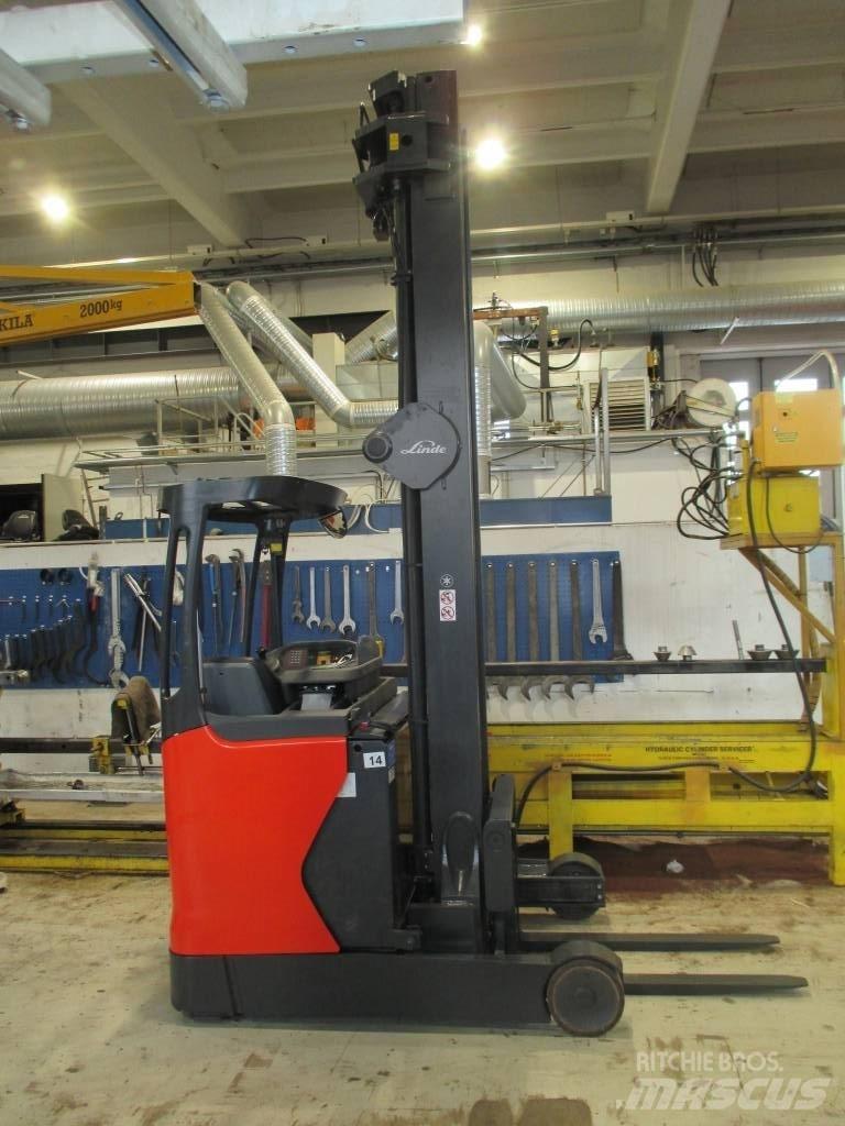 Linde R 16 HD Reach truck - depo içi istif araçları