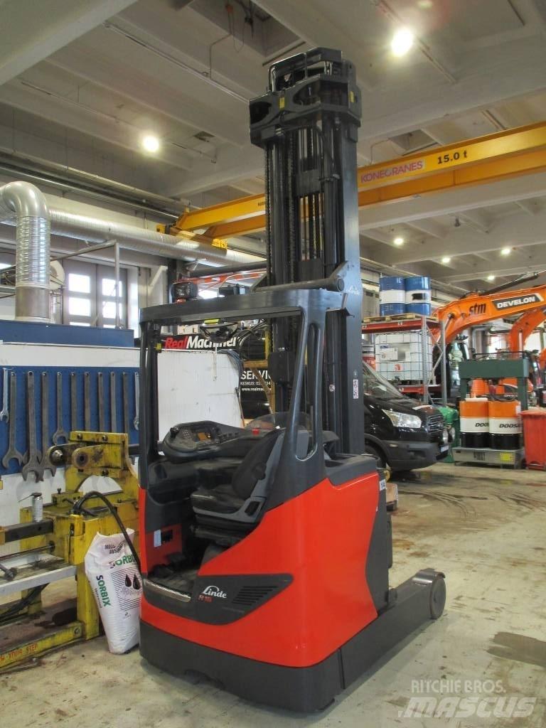 Linde R 16 HD Reach truck - depo içi istif araçları