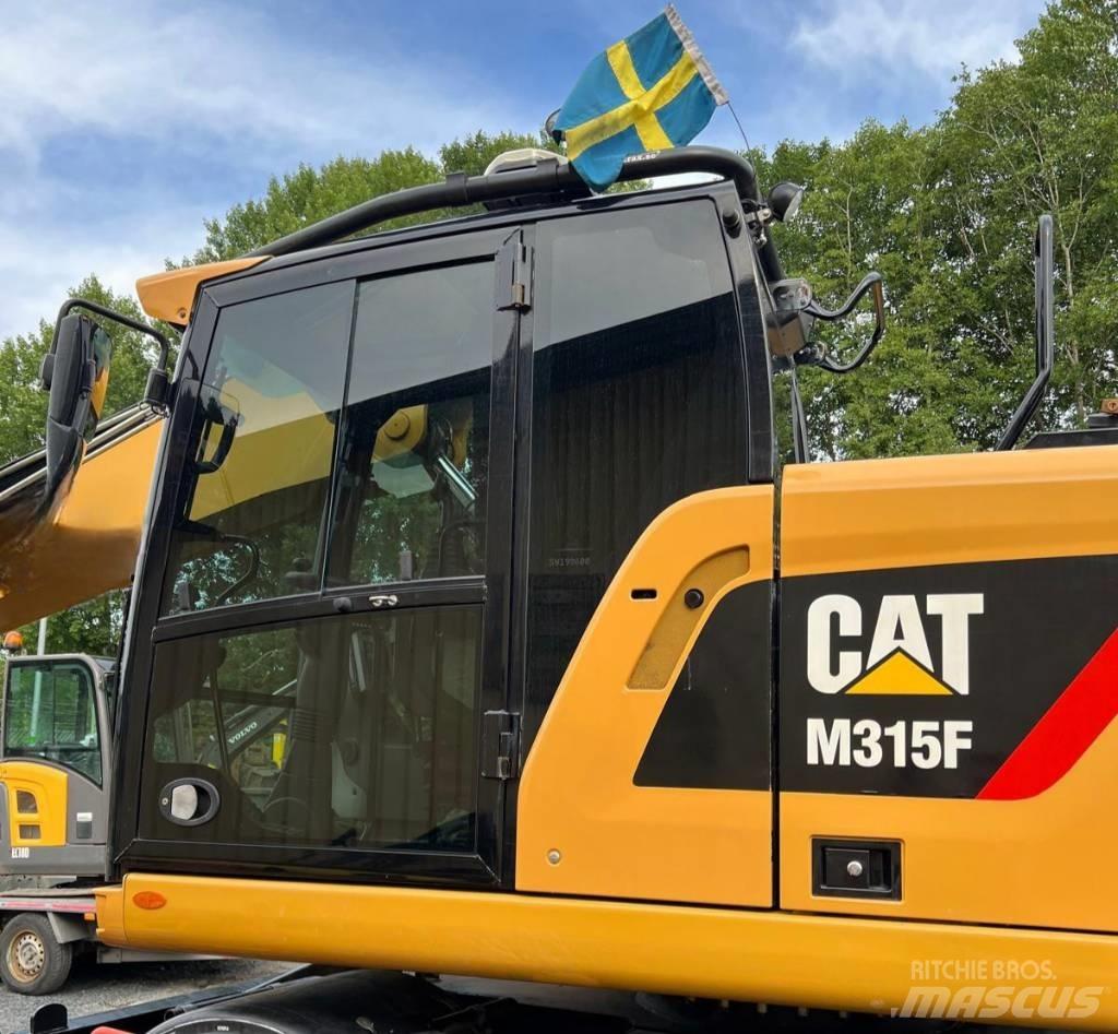 CAT 315 F Lastik tekerli ekskavatörler