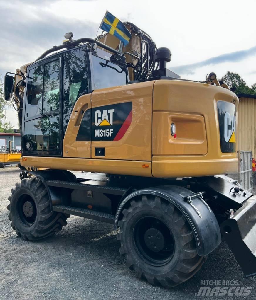 CAT 315 F Lastik tekerli ekskavatörler