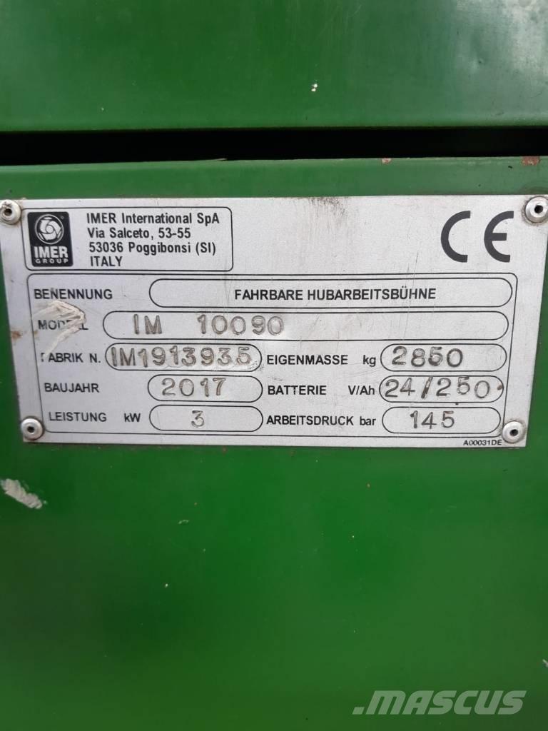 Imer IM 10090 Makasli platformlar