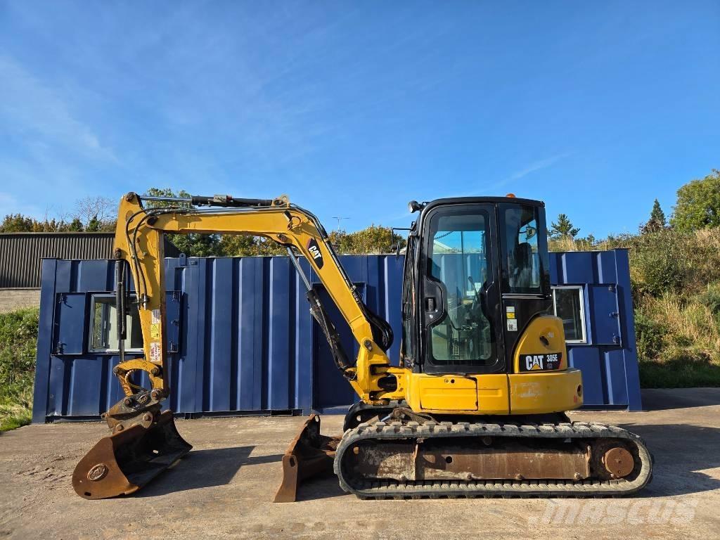 CAT 305 E CR Mini ekskavatörler, 7 tona dek