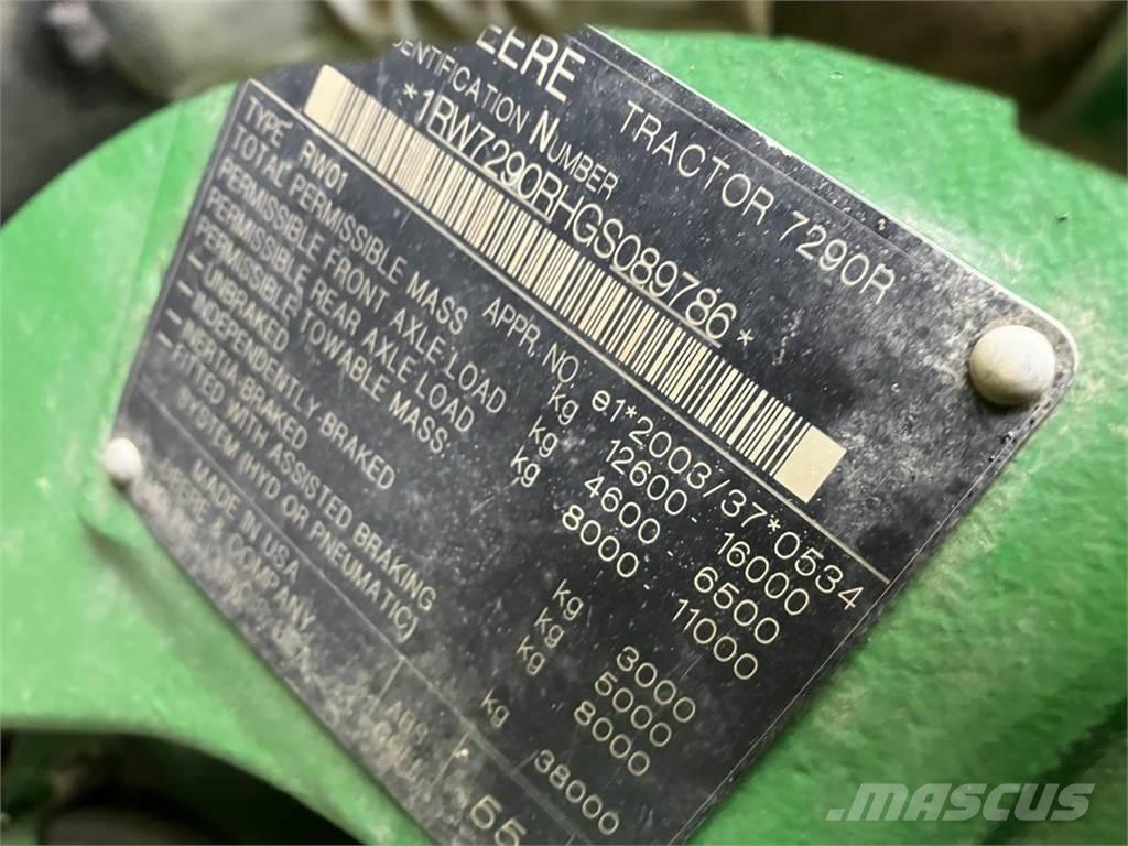 John Deere 7290R Traktörler