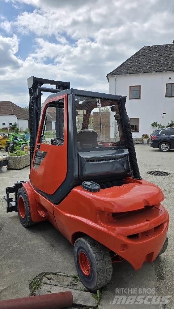 Linde H35D Stapler Yaya kumandali istif makinasi