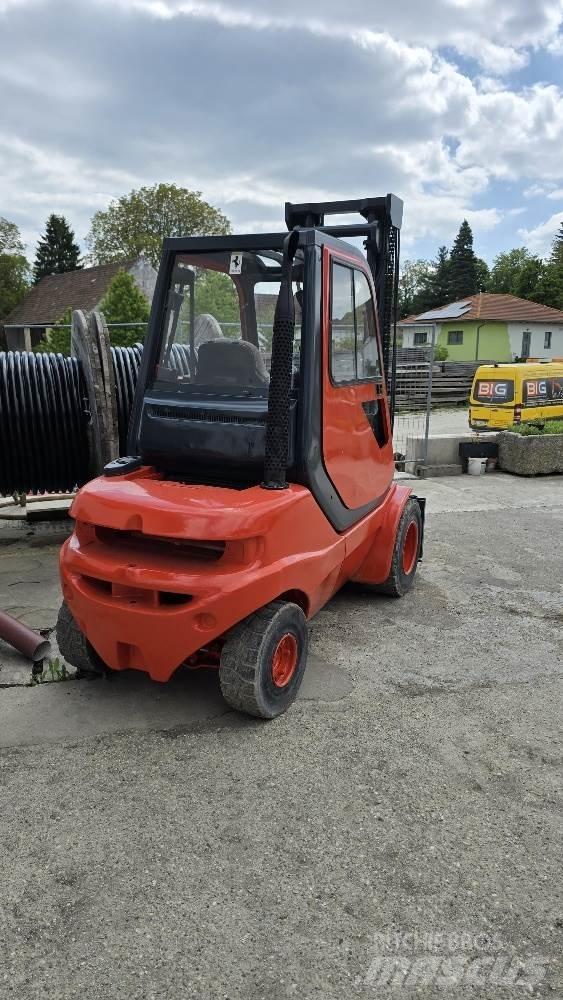Linde H35D Stapler Yaya kumandali istif makinasi