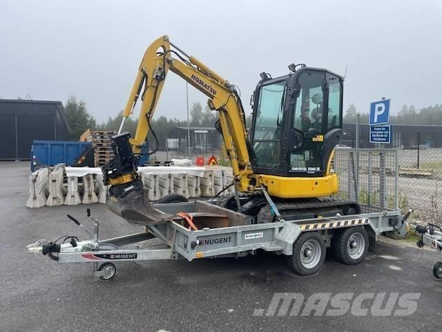 Komatsu PC 26 MR-5 Mini ekskavatörler, 7 tona dek