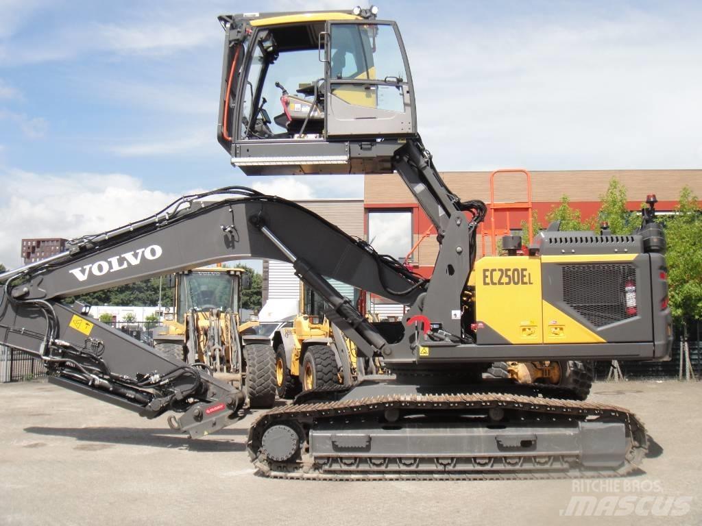 Volvo EC 250 EL Paletli ekskavatörler