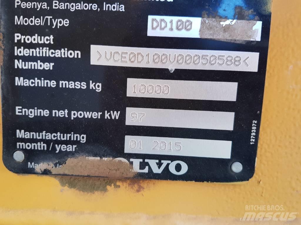 Volvo DD100 Çift tamburlu silindirler